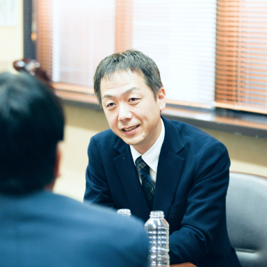 営業の仕事の様子