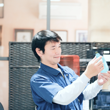製造作業の仕事の様子